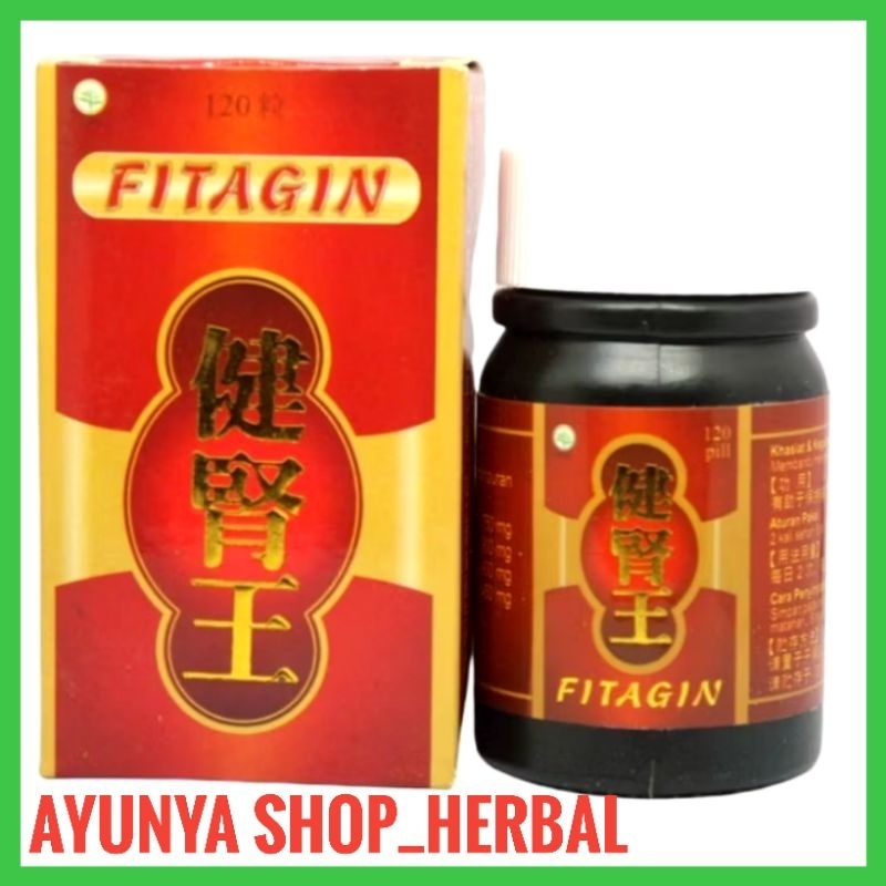 FITAGIN ( bpom ) Obat Kesuburan Pria Kesehatan Saluran Kemih - Obat Cina AYUNYASHOPHERBAL