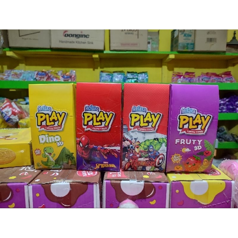 

Relaxa Play Gummy Candy isi 12pcs x 10g