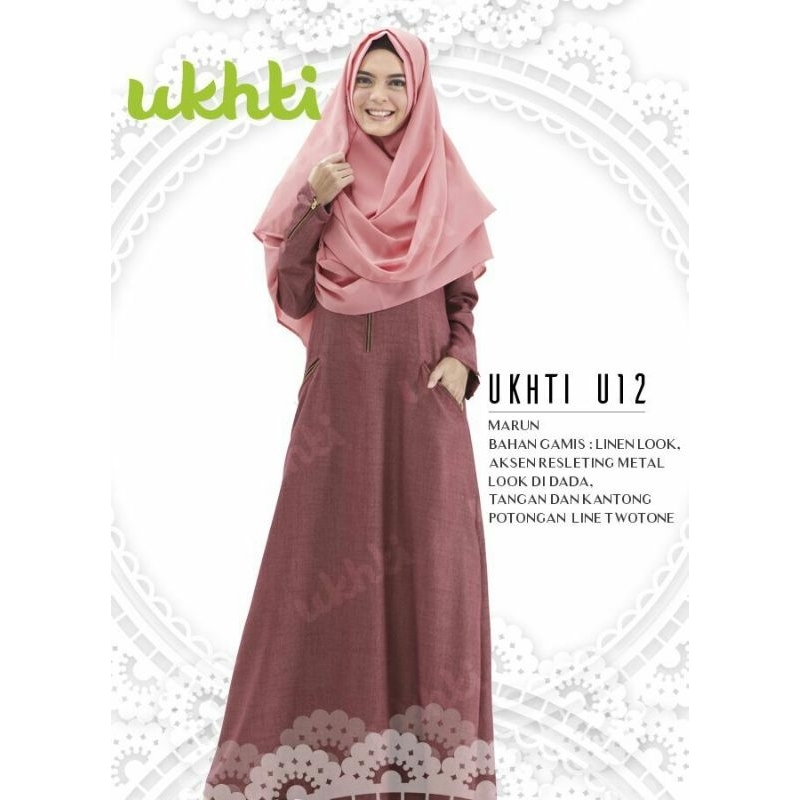 Gamis UKHTI U12 PL Size XL Remake [ORIGINAL] by UKHTI Munira