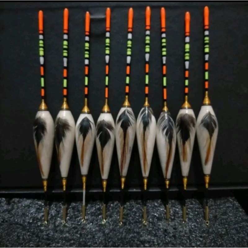pelampung pancing bahan kayu balsa anti badai pelampung pancing nila pelampung pancing sensitif ukut
