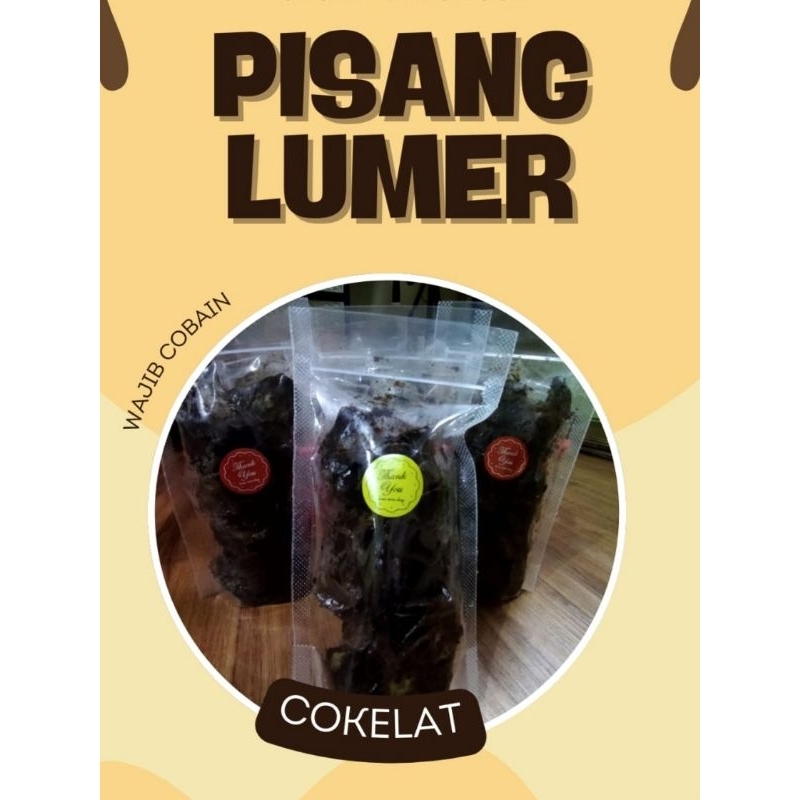 

Pisang Coklat Lumer Kemasan Standing Pouch