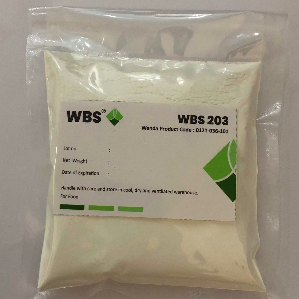 

WBS 203 (1kg) | Pengenyal dimsum | pengenyal bakso MDM / serbuk daging | Meat Binder | Pengikat tetelan | Pengikat mdm | Pengikat serbuk daging | Pemadat bakso | Pemadat pentol