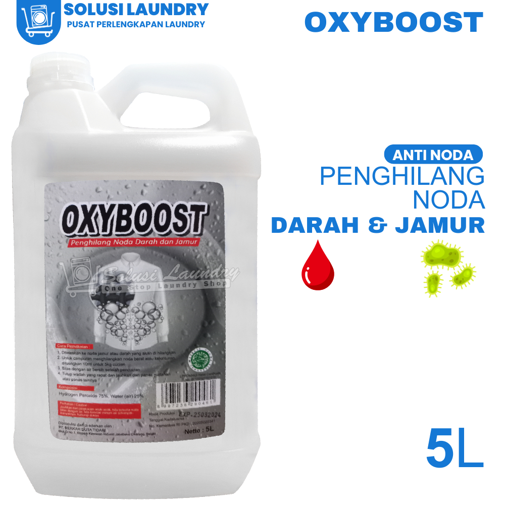 OxyBoost untuk membersihkan noda noda berat