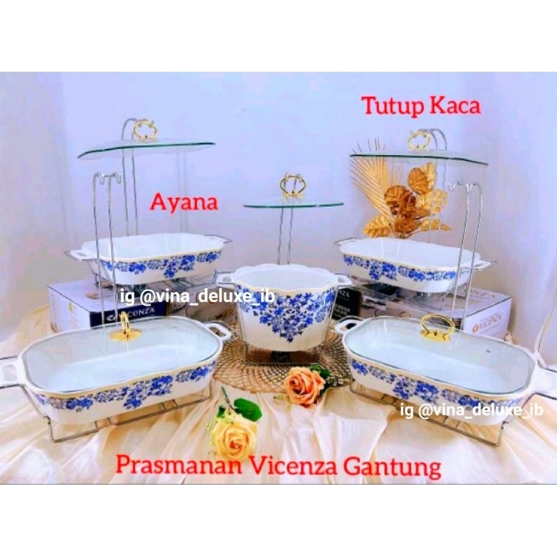 Prasmanan Set Vicenza 4+1 Rak Gantung (Padi, Lily, Gemini, Ayana, Eternity, Mawar, Melati)