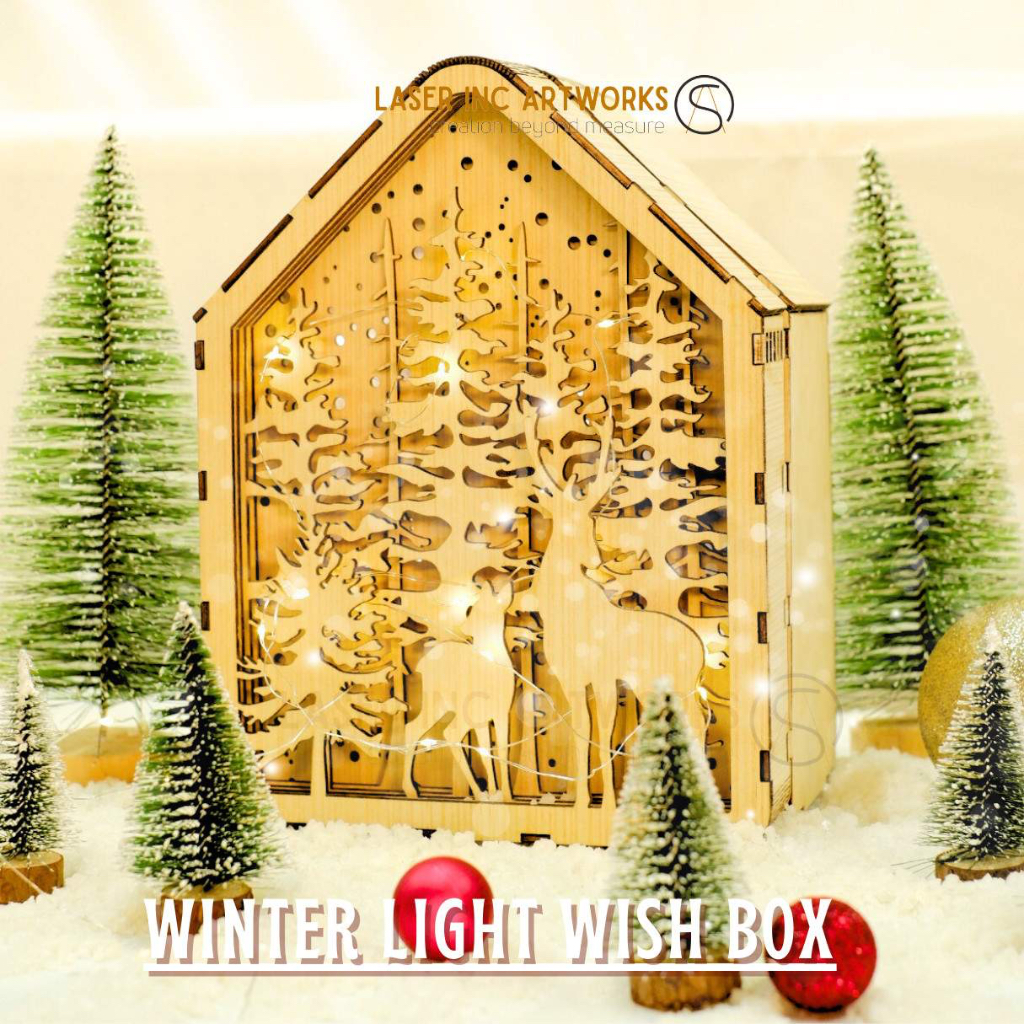 

Winter Light Wish Box | Box Hampers | Hampers Christmas | Box Christmas | Box 2024 | Christmas 2024