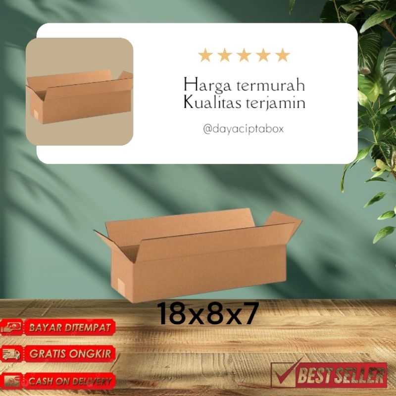 

kardus ukuran 18x8x7, Kardus Packing - Karton Box Dus Packaging Polos Murah/karton /kardus tempat botol/kardus murah/kardus grosir/kotak ulang tahun /kotak hampers /kardus kecil