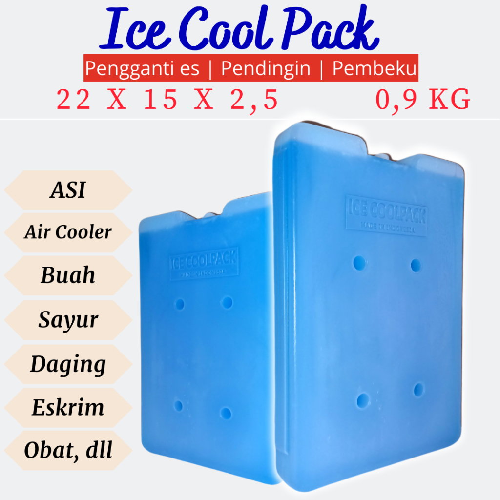 ICE PACK TAHAN LAMA - PENDINGIN ES KRIM BOX - ICE PACK MAKANAN