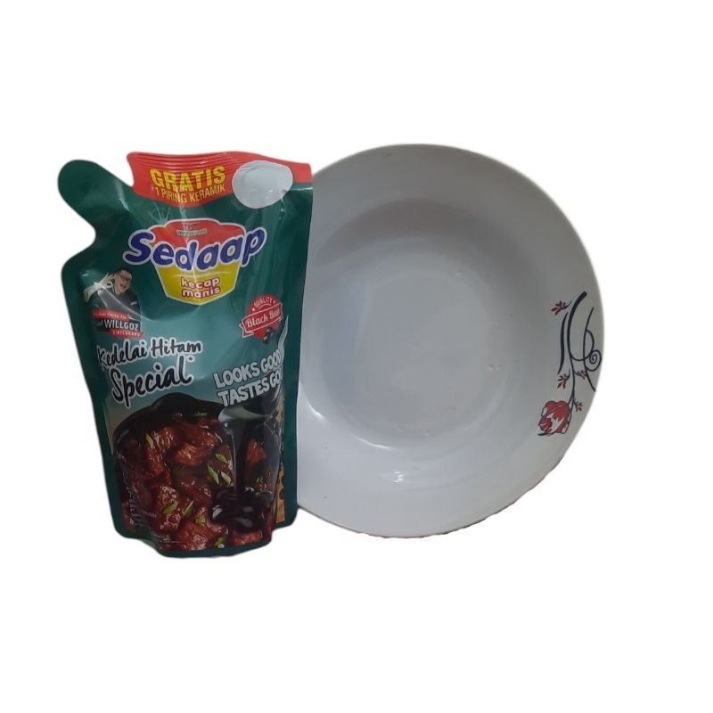 

Kecap Manis Sedap 728gr GRATIS Piring Keramik