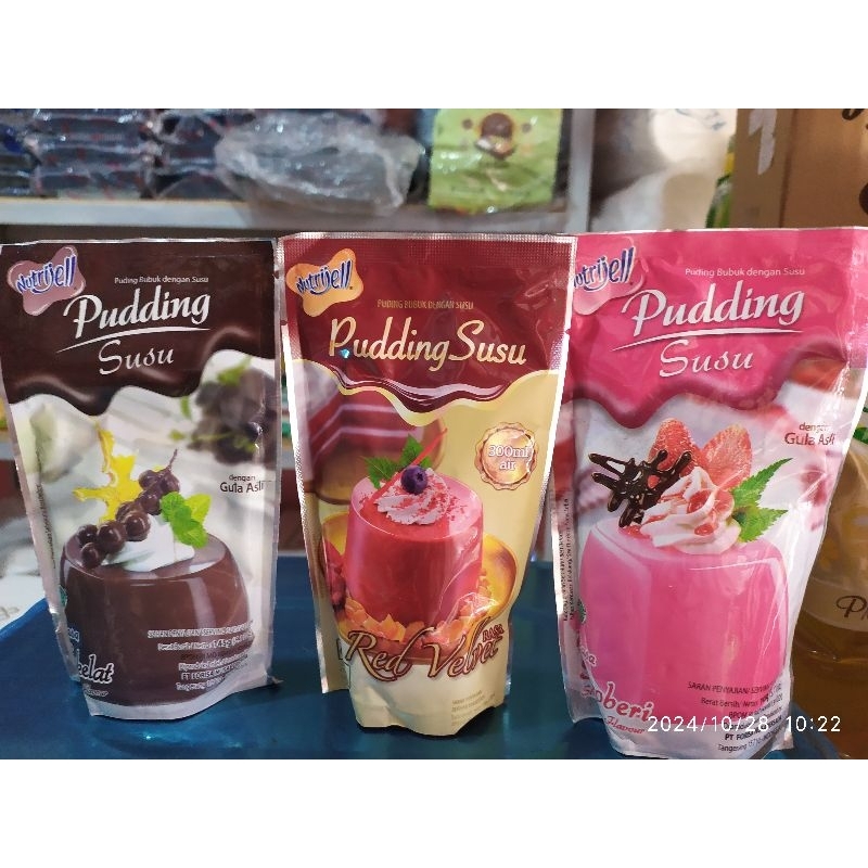 

puding susu nutrijel