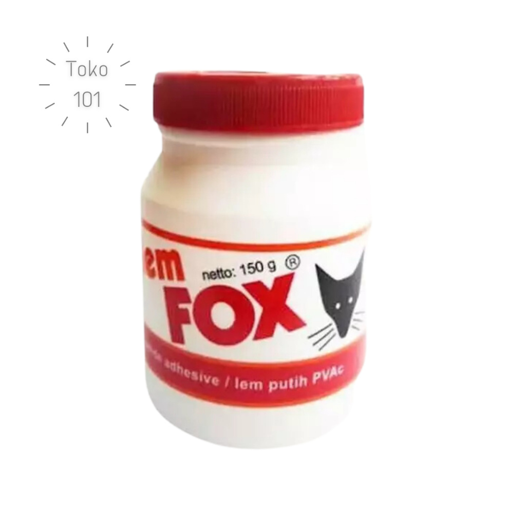 

Lem Fox Putih PVAc Lem Kertas Serbaguna Lem Kayu 150 gr