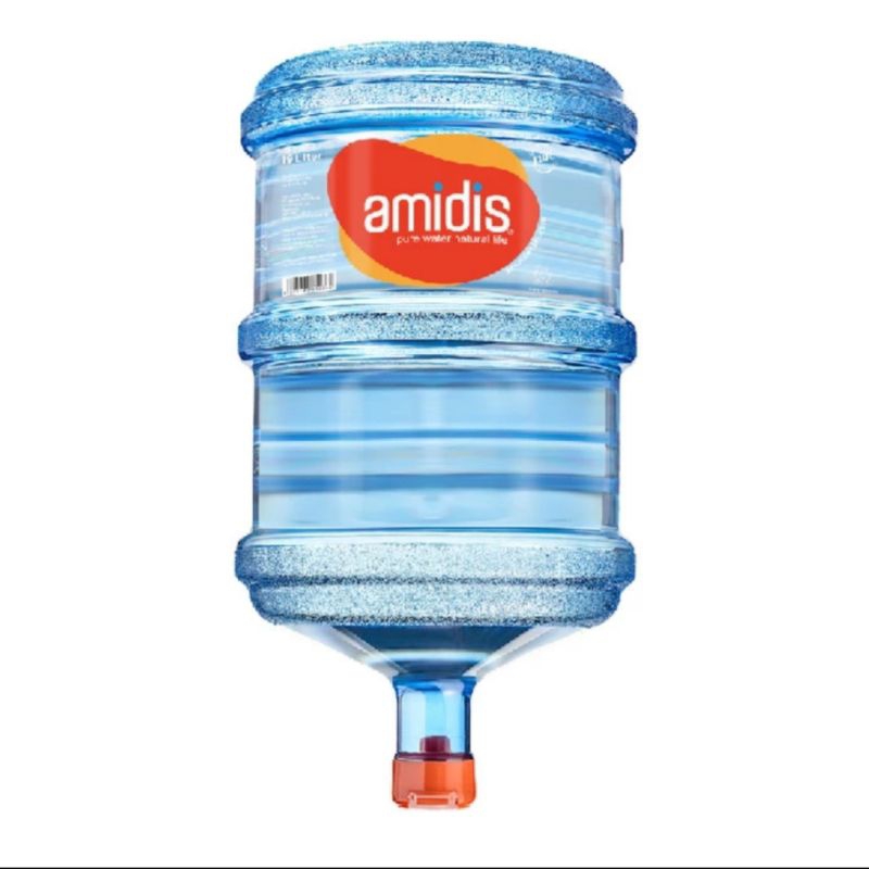 

Amidis air mineral galon 19 liter -galon+isi