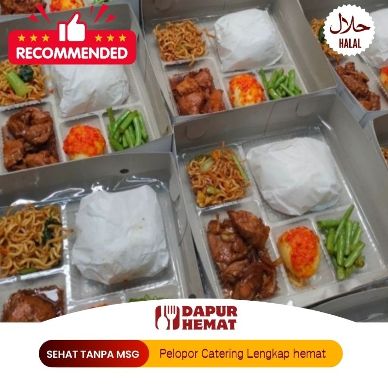 

Dapur Hemat - PROMO Paket Catering Nasi Ayam Kecap Enak Lezat Favorit Acara Besar Palihg Murah