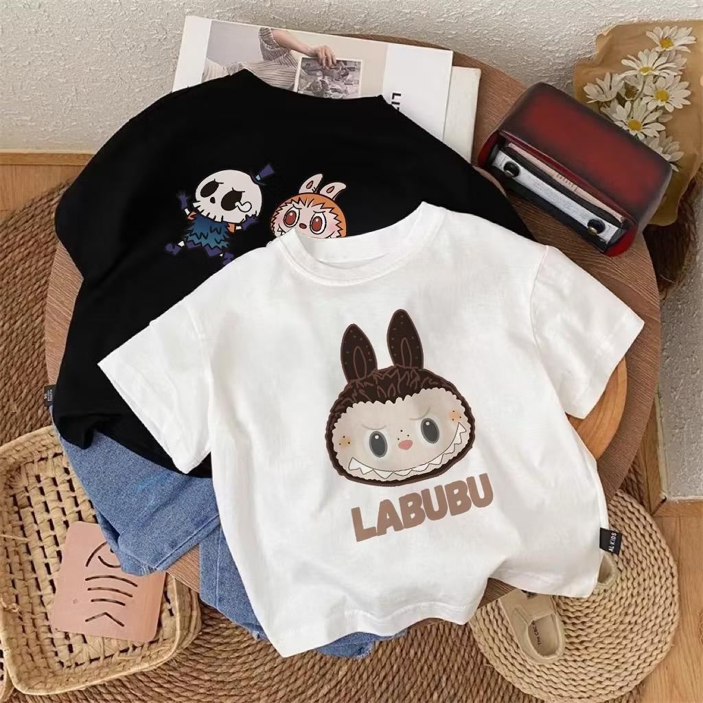 MGC BAJU OVERSIZE ANAK LABUBU TENGKORAK DEPAN BELAKANG