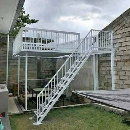 MODEL TANGGA REBAH MODERN MINIMALIS MURAH HARGA PERMETER