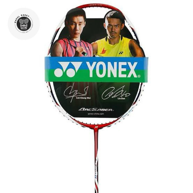 YONEX Arcsaber 11 NC Raket Badminton Original Metalic Red Bulutangkis