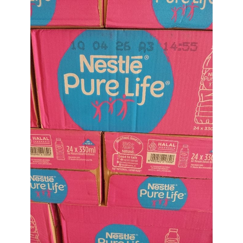 

Minuman Nestle Pure Life 330ml (isi 24)