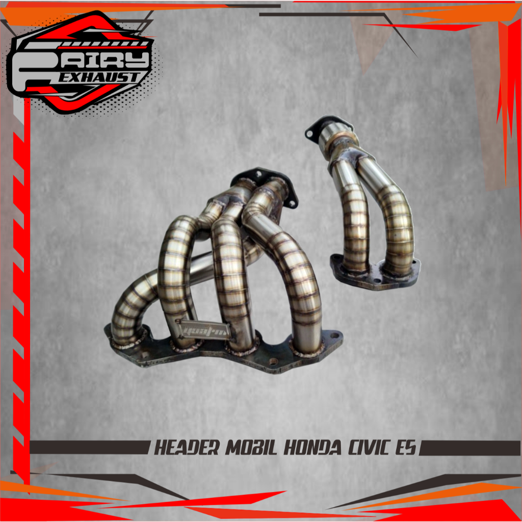 HEADER MOBIL CUSTOM HONDA CIVIC ES/STREAM 1.7 STAINLESS