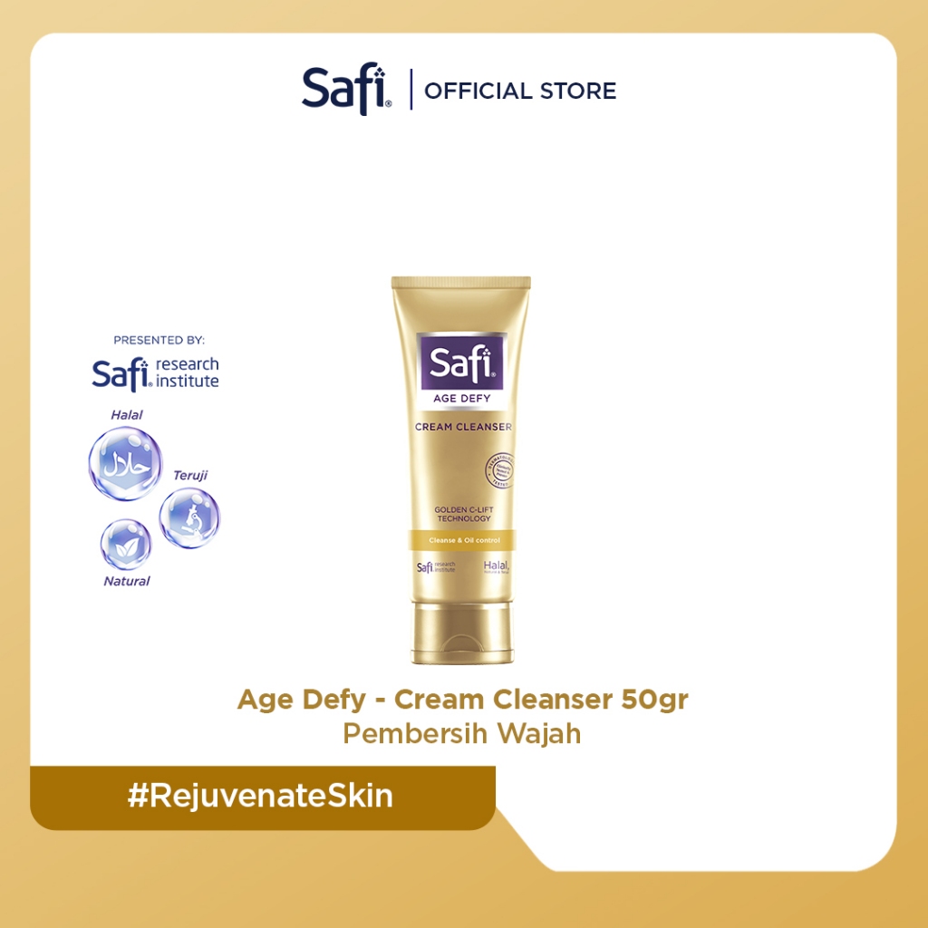 SAFI - Age Defy - Cream Cleanser 50gr - Pembersih Wajah