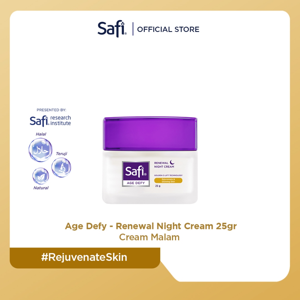 SAFI - Age Defy - Renewal Night Cream 25gr - Cream Malam