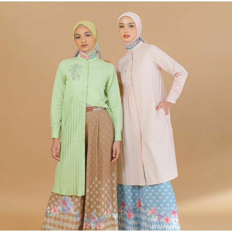 BUSANA MUSLIM CANDIZA MIDI DRESS ORIGINAL BY ZOYA (COD)