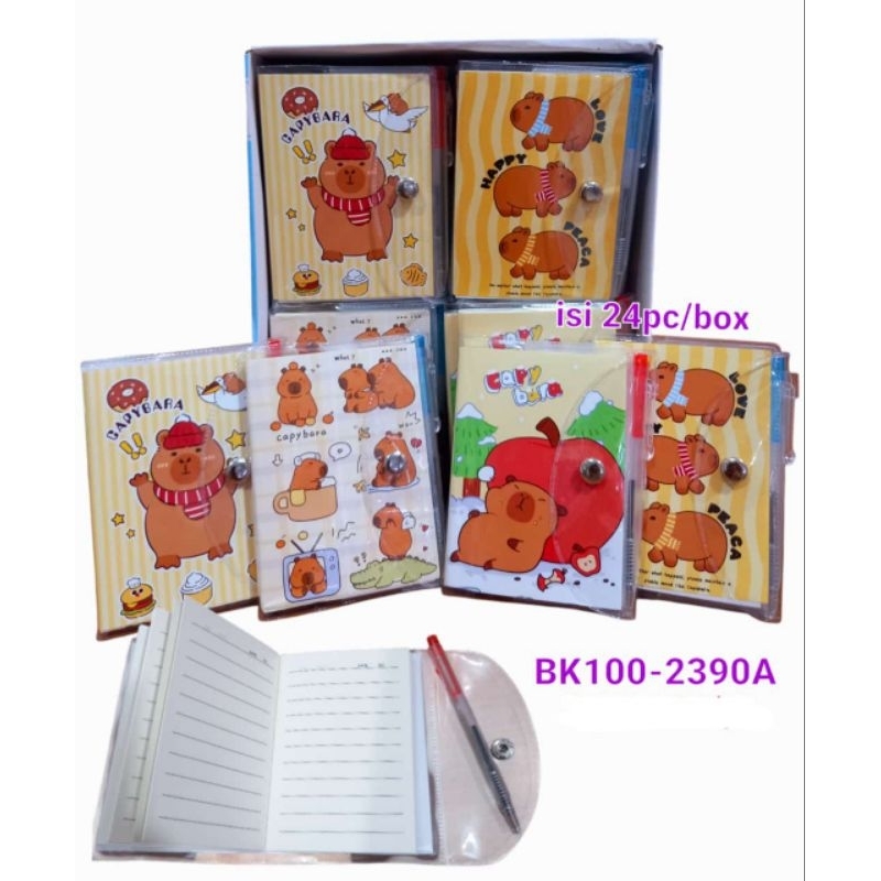 

ATK NOTES KARAKTER CAPY BARA (BK100-2390A)