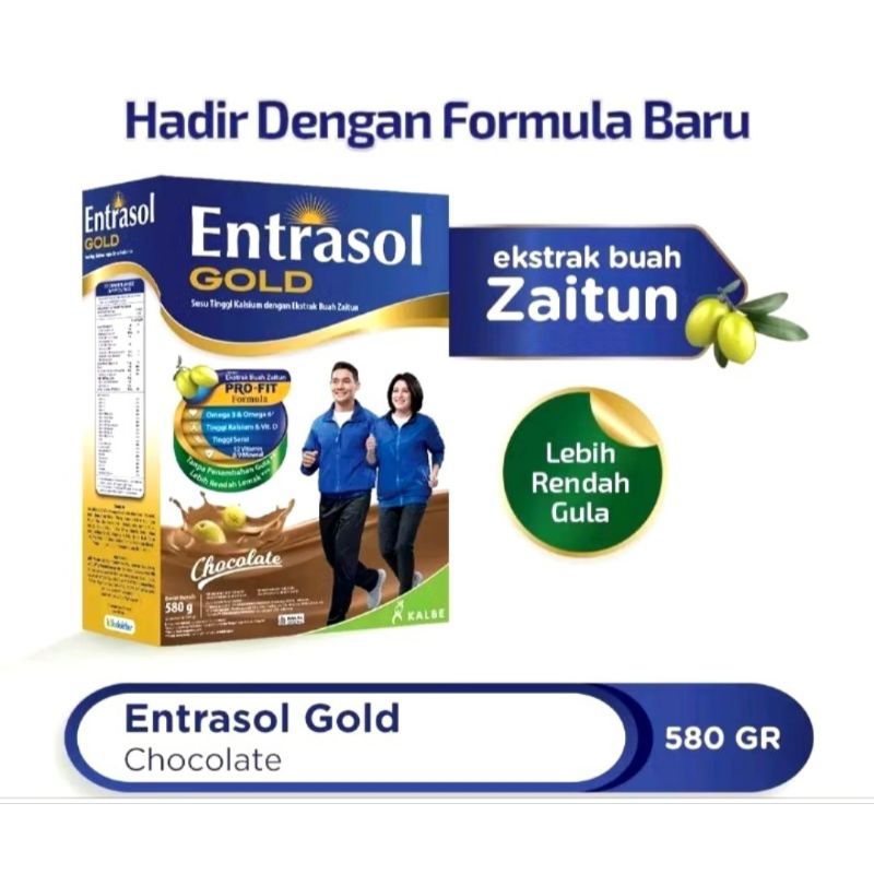 Susu Entrasol Gold Chocolate