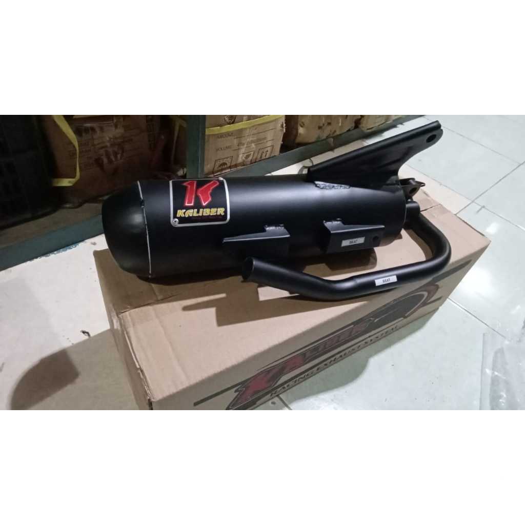 KNALPOT RACING BEAT STD SEKAT MERK KALIBER