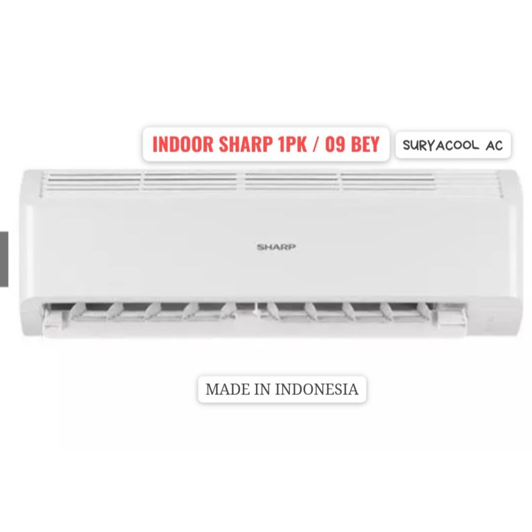 INDOOR AC SHARP 1PK 09 BEY BUATAN INDONESIA