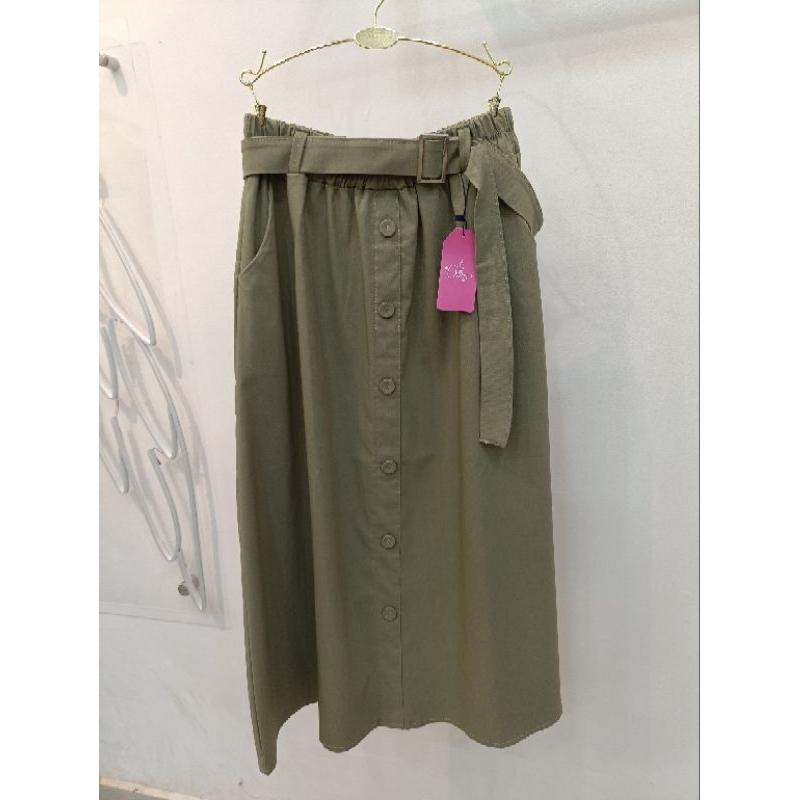Rok Katun Panjang Model A-Line Import Bkk