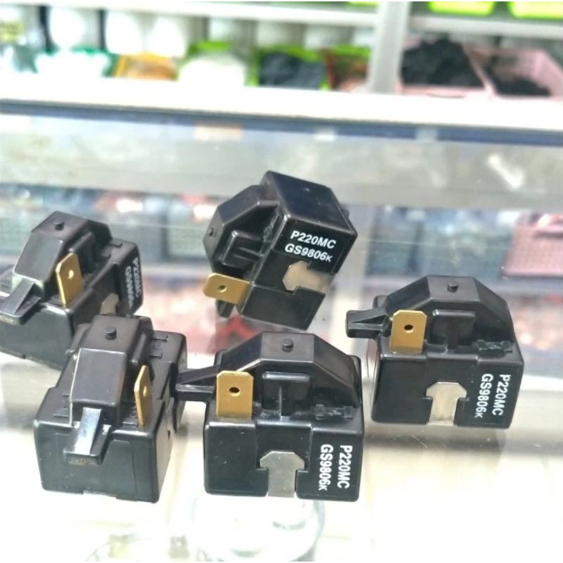 Relay / PTC kulkas 1 PIN kiri Original