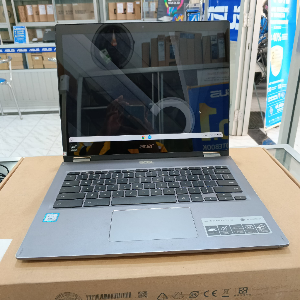 ACER CHROMEBOOK SPIN 13/i5-8350U/8GB/64GB eMMC/13,5" FHD/Touchscreen/ChromeOS/SECOND