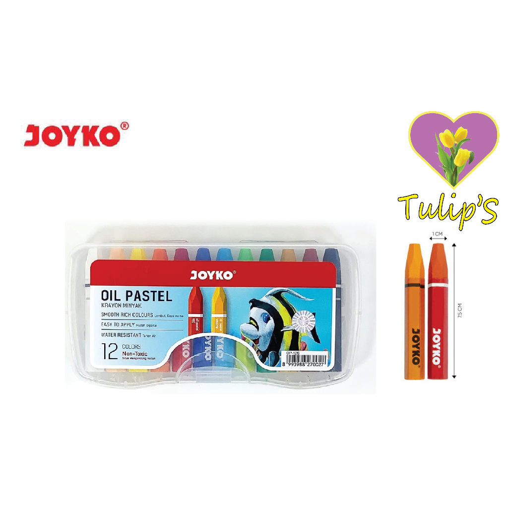 

Oil Pastel Crayon MEREK JOYCO 100%ORI