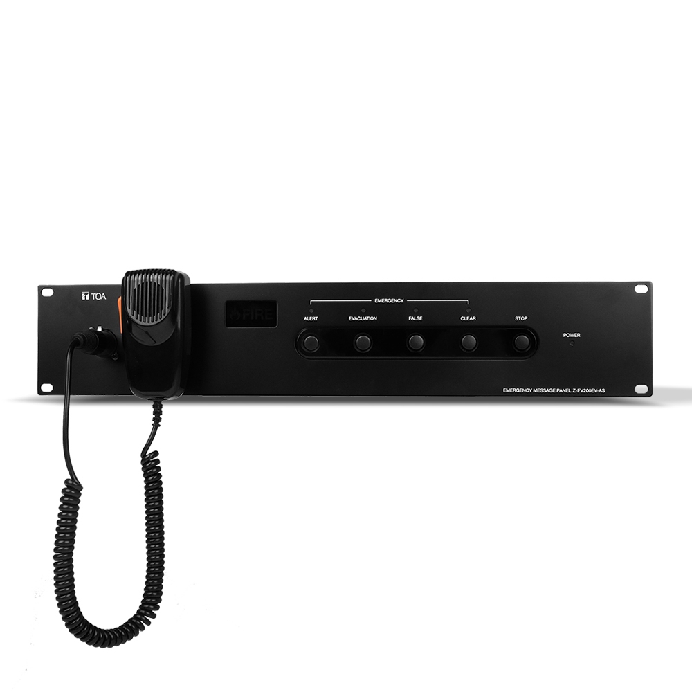 Emergency Message Panel TOA Z-FV200EV-AS / TOA Z FV200 EV / TOA Z FV 200EV AS / TOA ZFV 200EV AS Ori