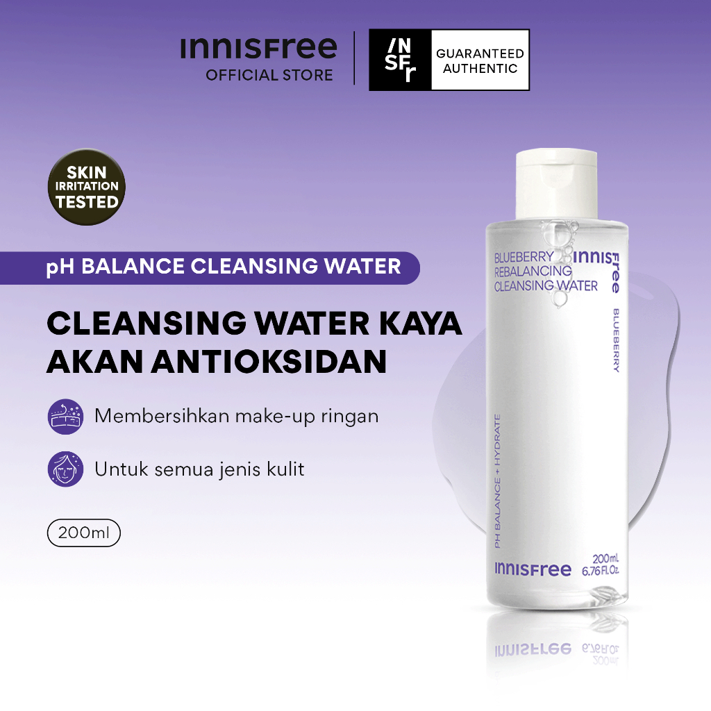 Innisfree Blueberry Rebalancing Cleansing Water 200ml