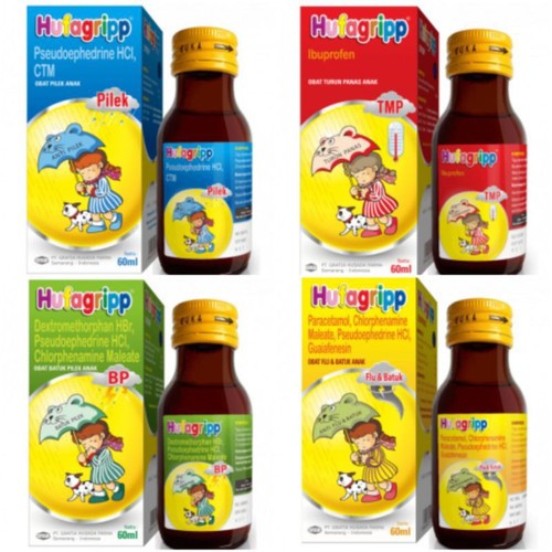 HUFAGRIP SYRUP BATUK PILEK / FLU/ PILEK 60ML