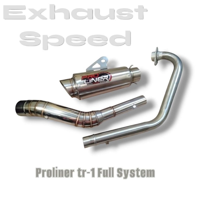 Knalpot Proliner tr-1 Jupiter Mx New 135 Mx Old 135