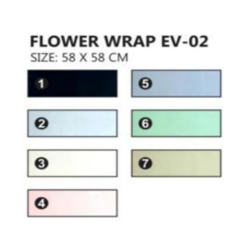 

Flower Wrap Type EV-02
