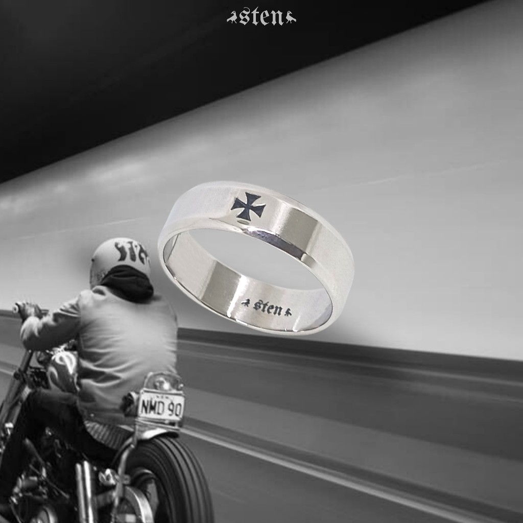 STEN artchive - Independent - stainless steel ring