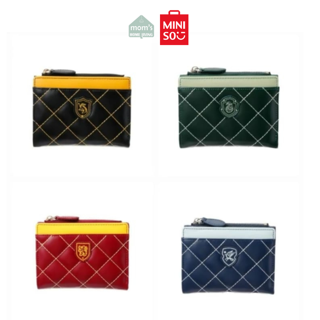 EDISI SPECIAL MINISO X HARRY POTTER  Women bifold trifold wallet Dompet wanita mini lipat series TEK