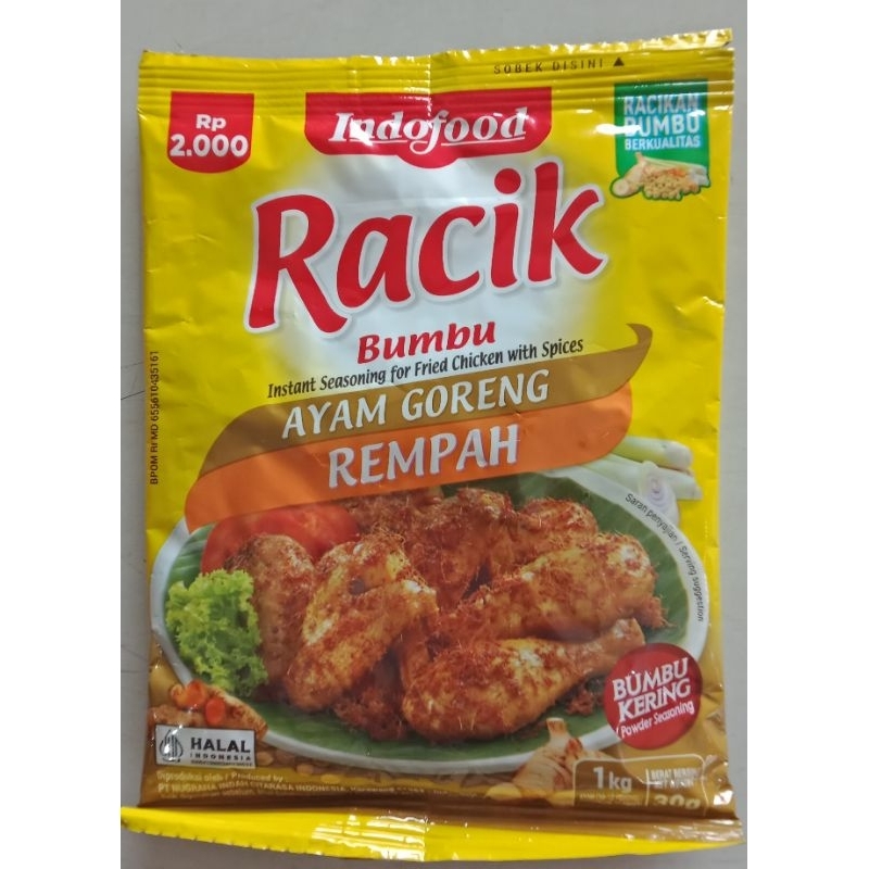 

indofood Bumbu racik rasa ayam grg rempah 30gram