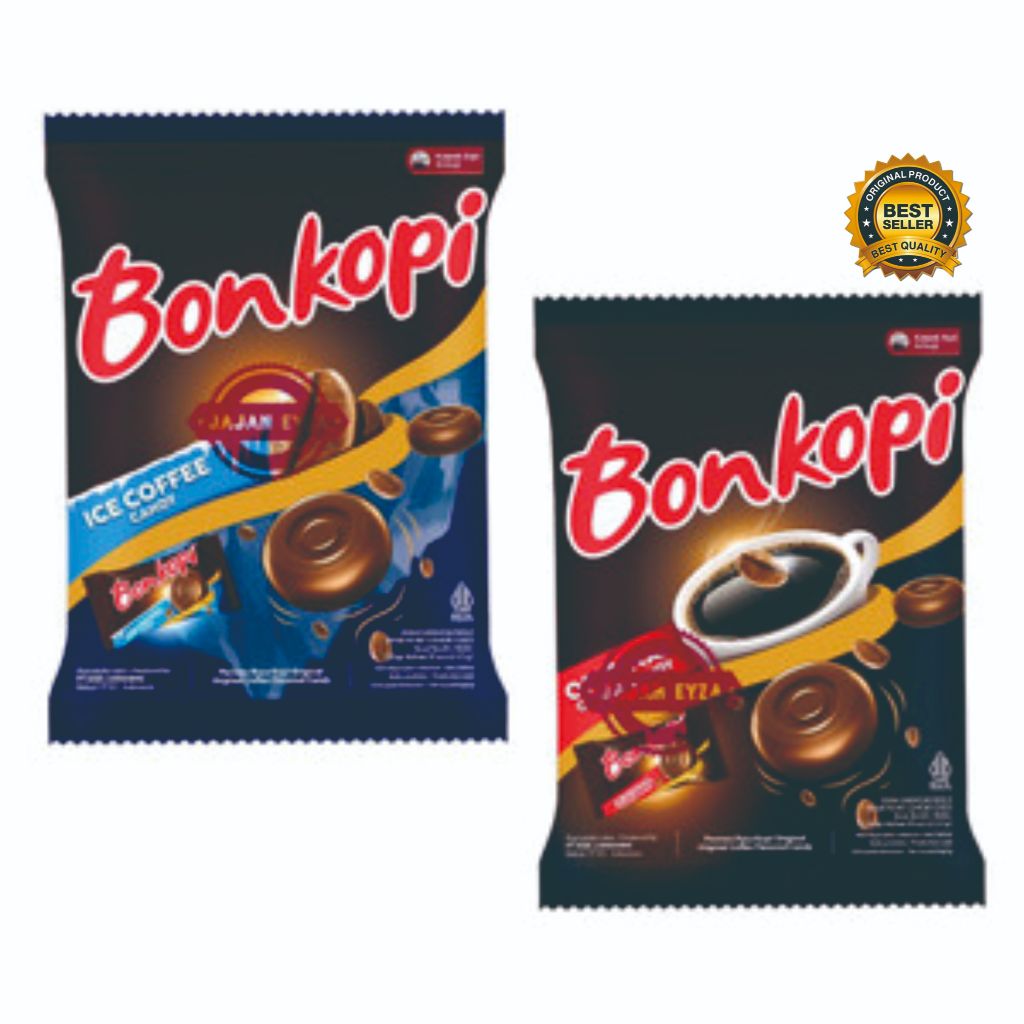 Bonkopi Ice Coffee Candy / Bonkopi Original Coffee Candy Bag (50 x 2,5 gr) / Permen Bonkopi