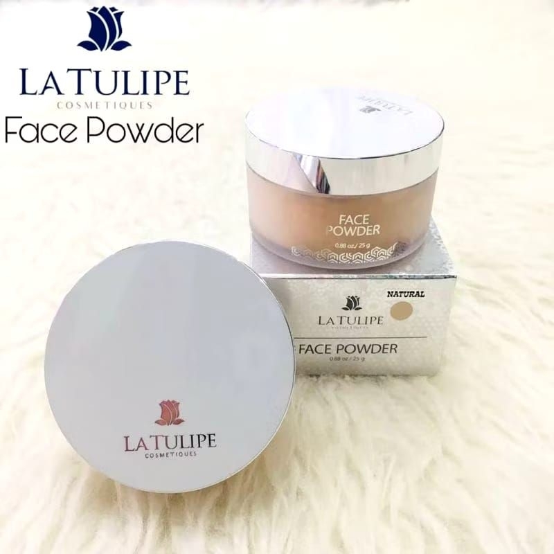 LATULIPE LaTulipe latulipe - LA TULIPE La Tulipe Face Powder - La Tulipe Bedak Tabur - Bedak Tabur L