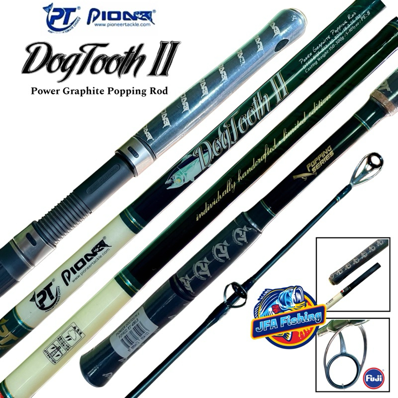 Joran Popping Series Pioneer DOGTOOTH 2 832 40-80Lb PE-8