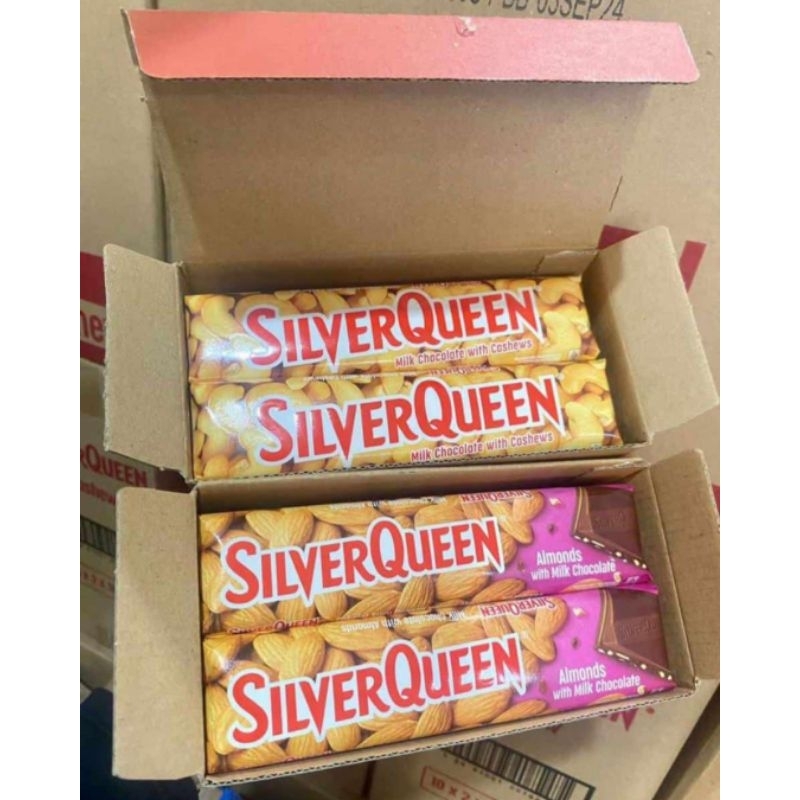 

Silverqueen 58gr 1box isi 2pcs