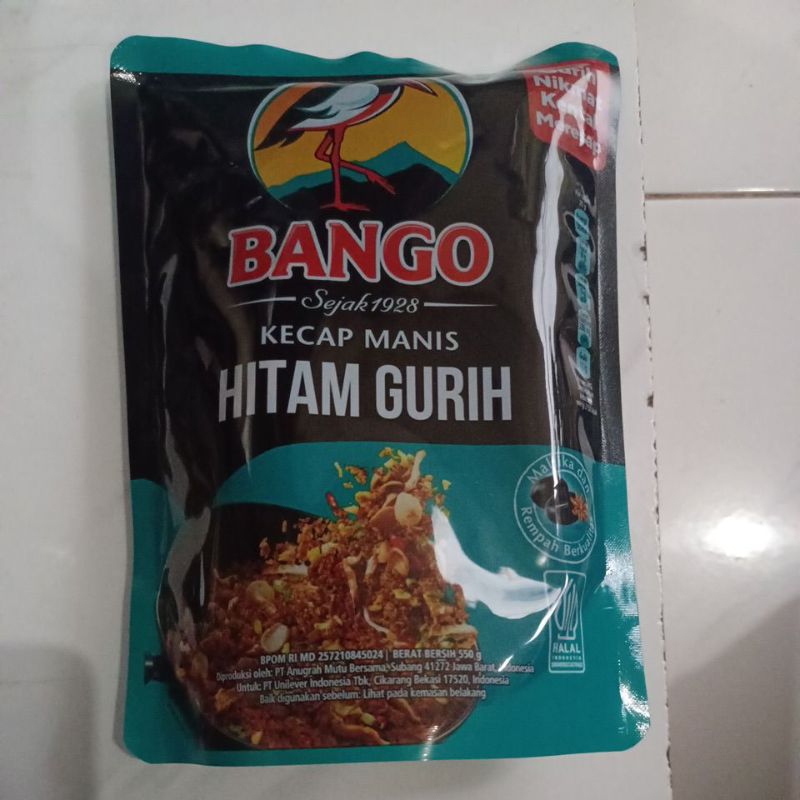 

bango kecap manis hitam gurih 550gr