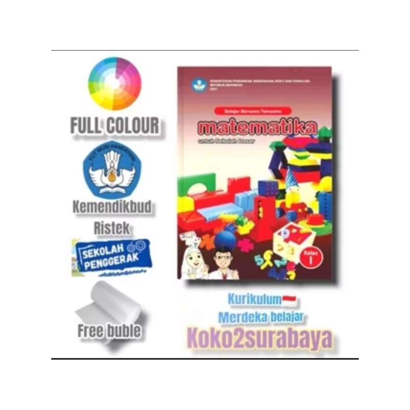 BUKU PAKET MATEMATIKA KELAS 1 SD KURIKULUM MERDEKA