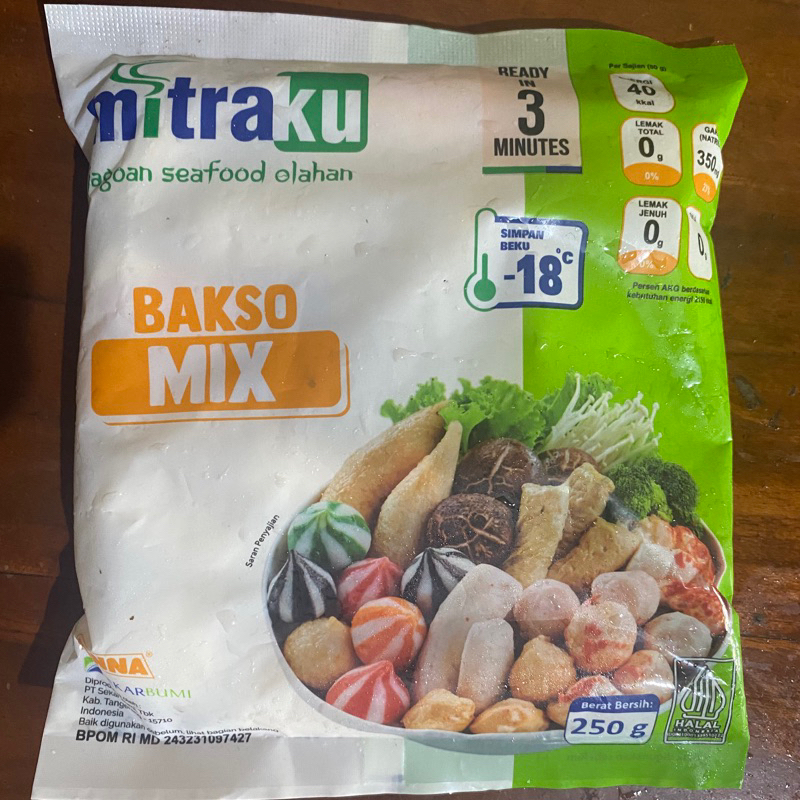 

mitraku bakso mix 250 gr