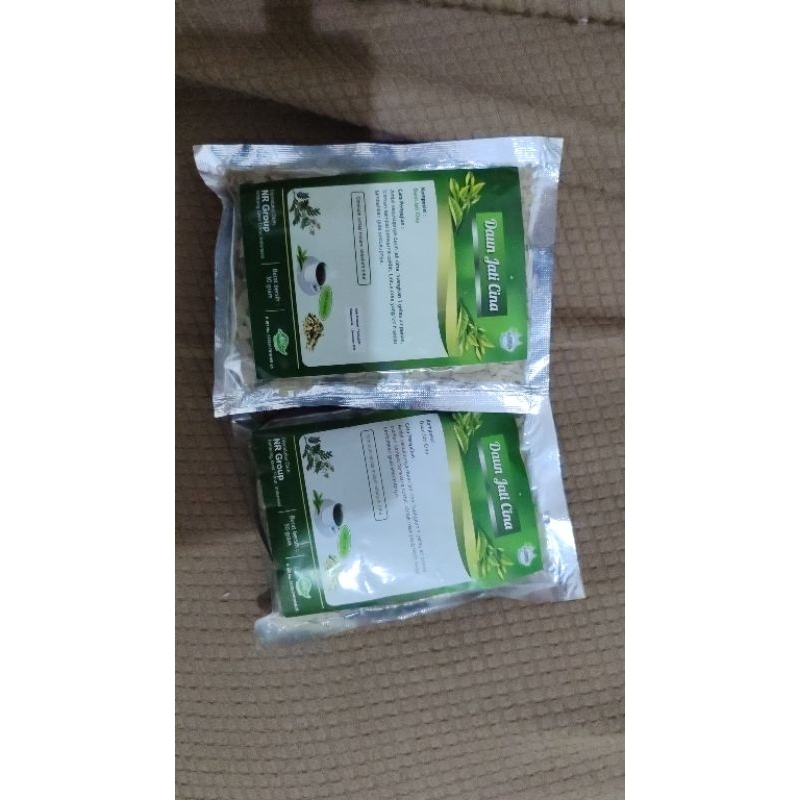 

TEH.Daun Jati Cina/Teh daun jati cina Hikmah.Herbal 40g/teh diet/teh pelangsing suda bpom