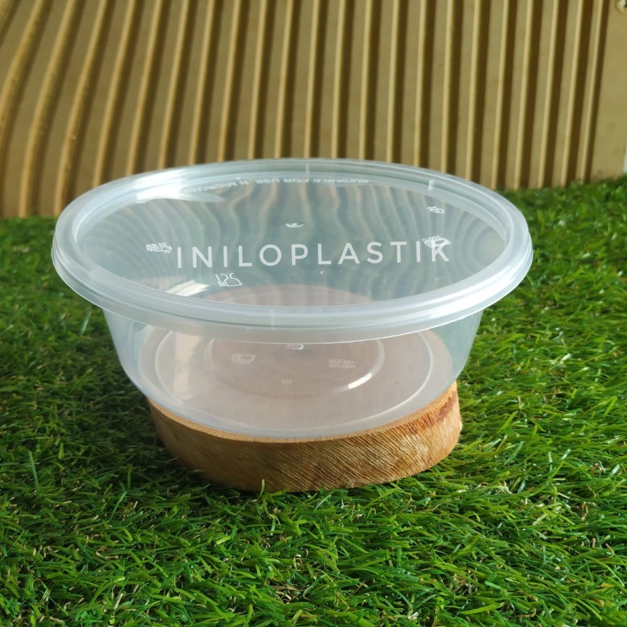 Thinwall DM 650ml Round Bowl / Thinwall Bulat Food Container 650 ml RB - 25pcs