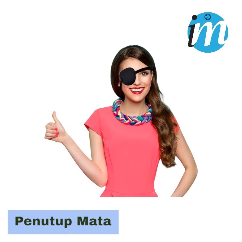 Penutup Mata Sebelah Medis  Lazy Eyes   Eye Patching  Penutup Mata